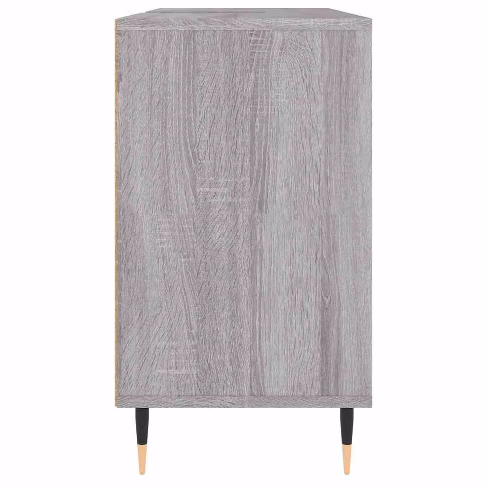 Berkfield Home Grey Sonoma Bathroom Cabinet W: 80 cm, D: 33 cm, H: 60 cm – 2