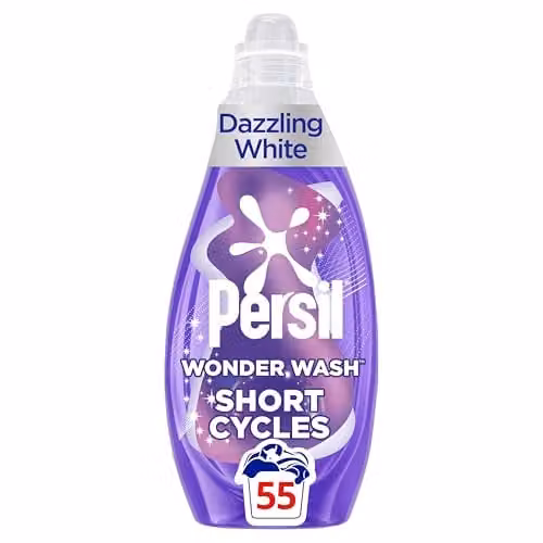 Persil Wonder Wash Laundry Detergent Dazzling White, 1.61 l – 1