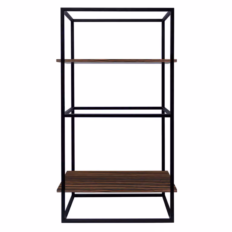 Dome Deco JAVA Shelving Module in Walnut and Black