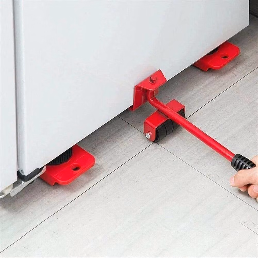 NESTLUNE Heavy Furniture Lifter and Easy Moving Slider in Red, W: 1000 cm, D: 52 cm – 3