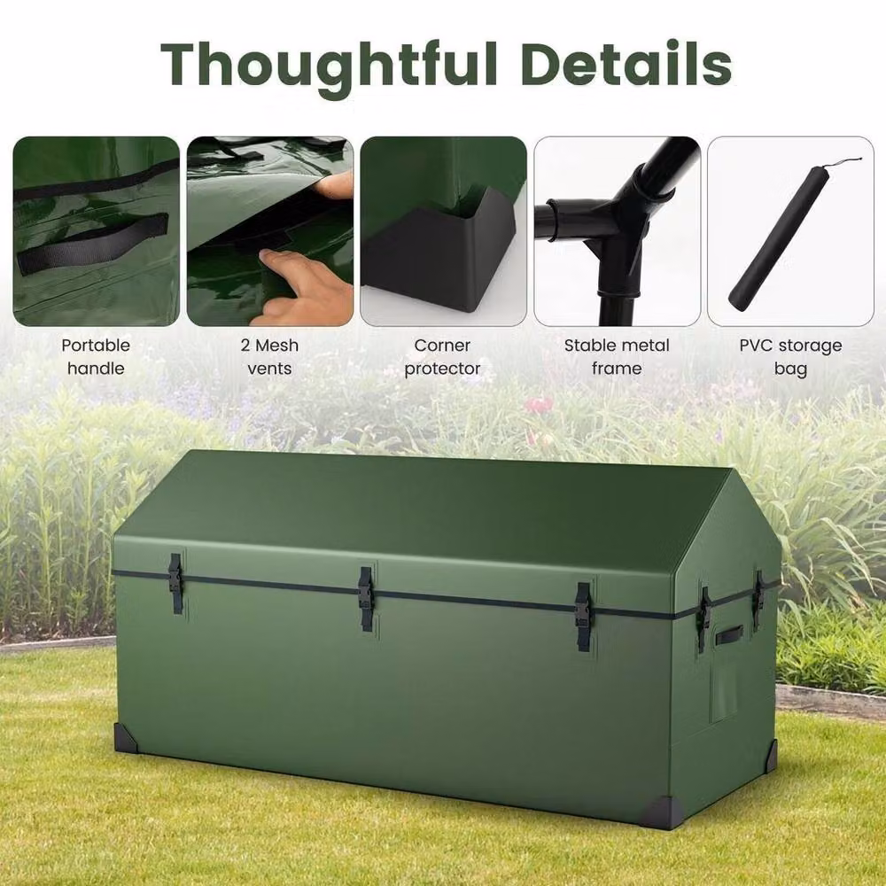 Kelvenix Waterproof Green Outdoor Garden Storage Box – 4