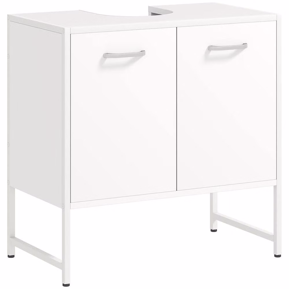 Wyld Haus Lilo Fifi Under Sink Bathroom Vanity Cabinet, White, W/D/H: 60 x 33 x 60.5 cm – 2