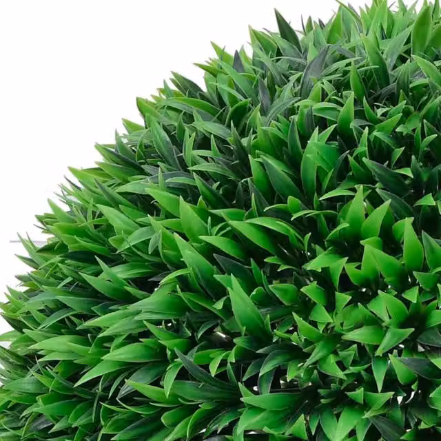 Berkfield Home Lush Artificial Boxwood Balls, 2 Pack, Green, Diameter: 55 cm
