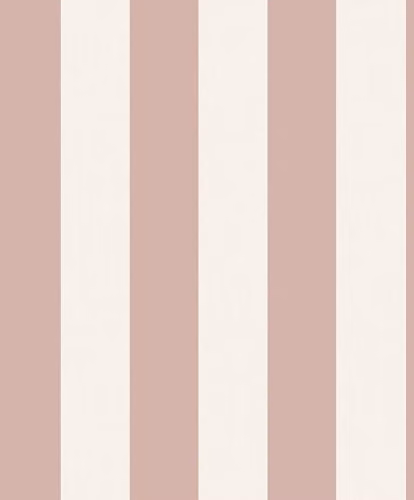 Fine Decor Juliette Stripe Textured Vinyl Wallpaper in Pink, White and Silver – 1