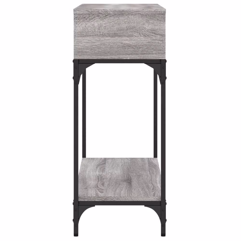 Berkfield Home Grey Sonoma Console Table, W/D/H: 100 x 30.5 x 75 cm – 3