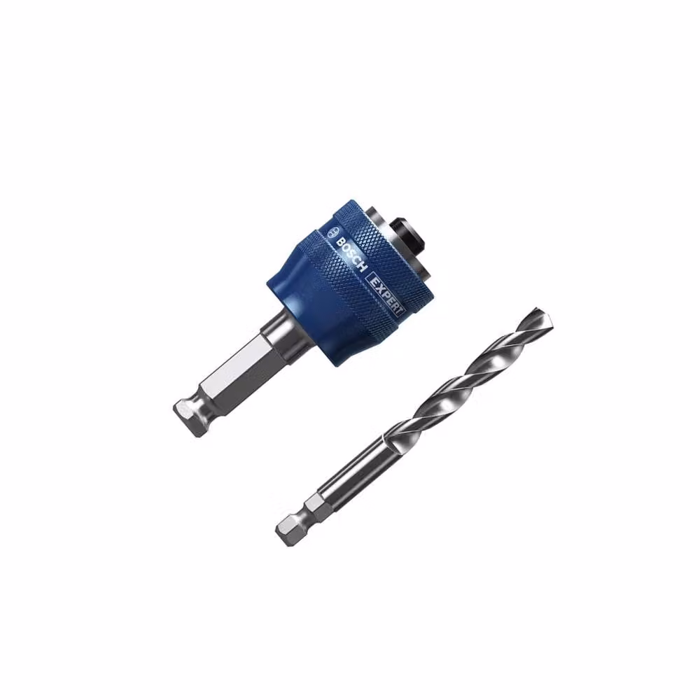 Bosch EXPERT Power Change Plus holesaw arbor with pilot drill, 7.15 mm, Blue – 2