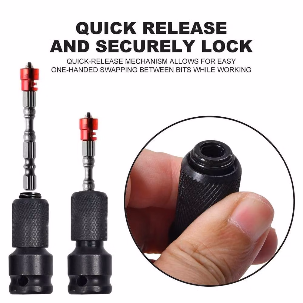 SPETLEK Chuck Socket Adapter Converter Kit in Black – 4