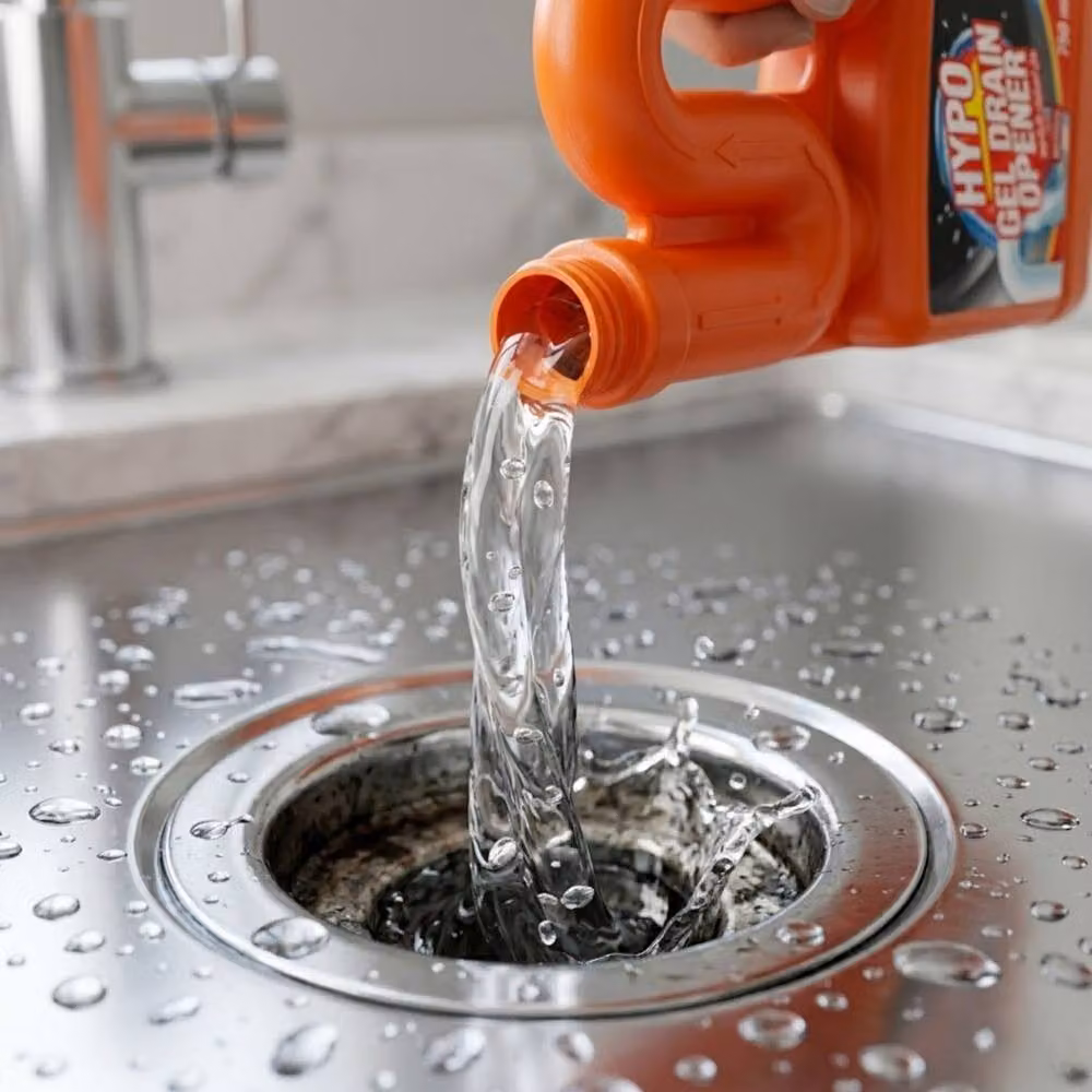 Bedsland Gel Drain Opener Fast Clog Remover for Sinks and Pipes, 750ml, Orange – 2