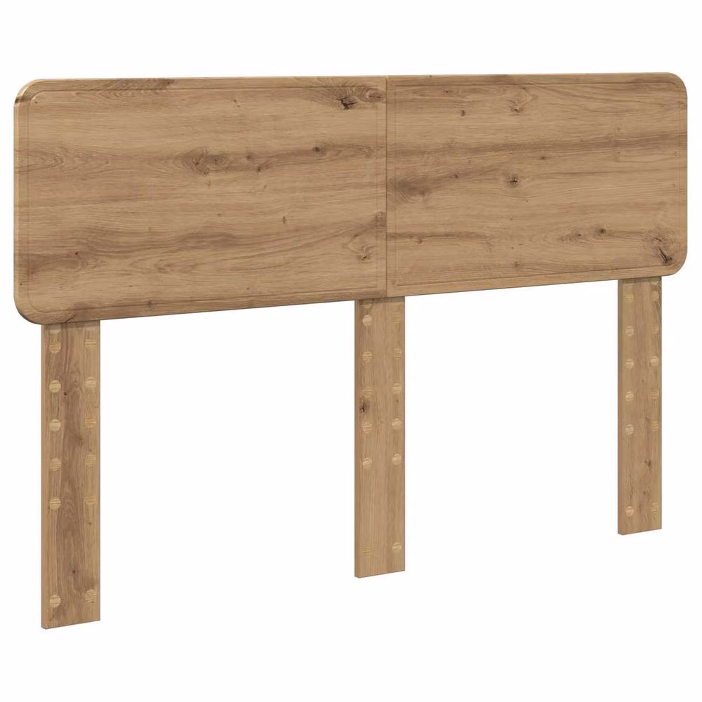Berkfield Home Artisan Oak Bed Frame in Brown with Drawers, W/D/H: 140 x 190 cm – 3