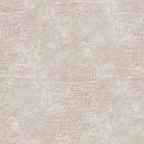 Galerie G67502 Natural FX Animal Print Wallpaper Roll, Beige, Washable Non-Woven Vinyl