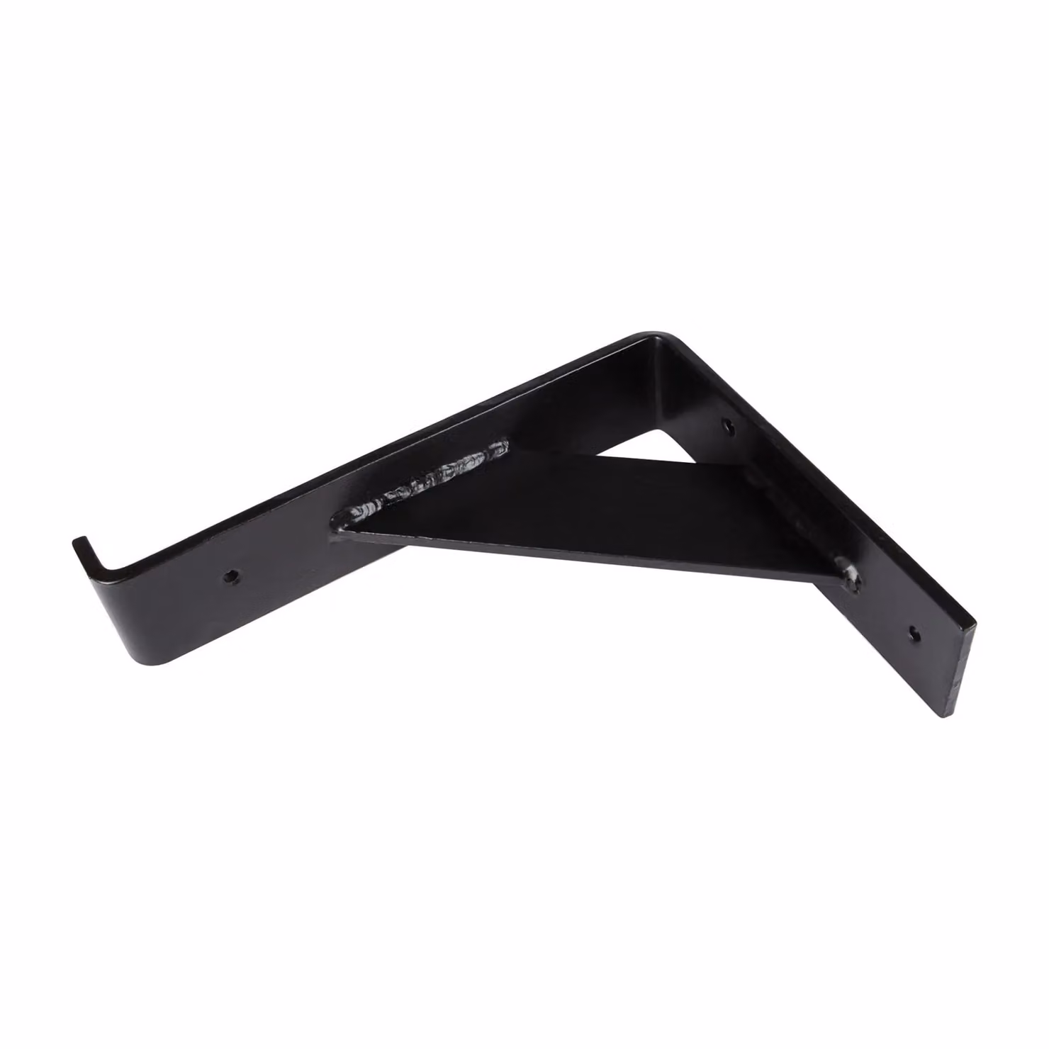 Hammer and Tongs Black Iron Gallows Style Scaffold Board Shelf Bracket, Pack of 4 – 2