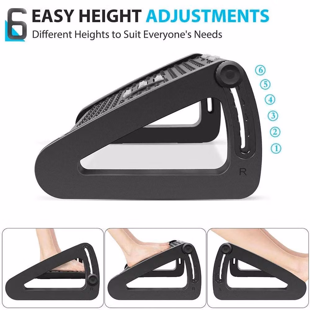 FLAVORA Ergonomic Office Foot Rest in Black – 5