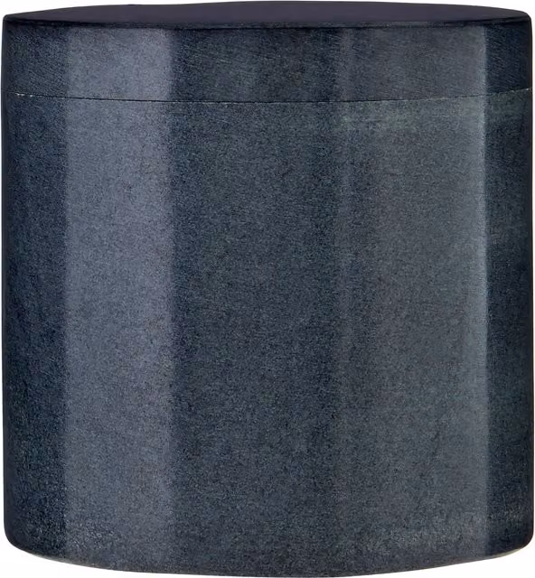 Orsina Dark Grey Marble Effect Cotton Jar with Lid – 1