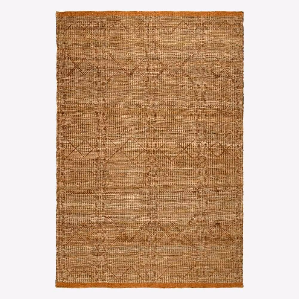Atkin and Thyme Melia Jute Rug, Brown, W: 200 cm, D: 300 cm