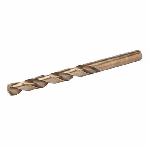 Loops Tough 12mm Cobalt High Speed Steel HSS Twist Drill Bit for Stainless Steel, Hardened Steels and Cast Iron, Gold