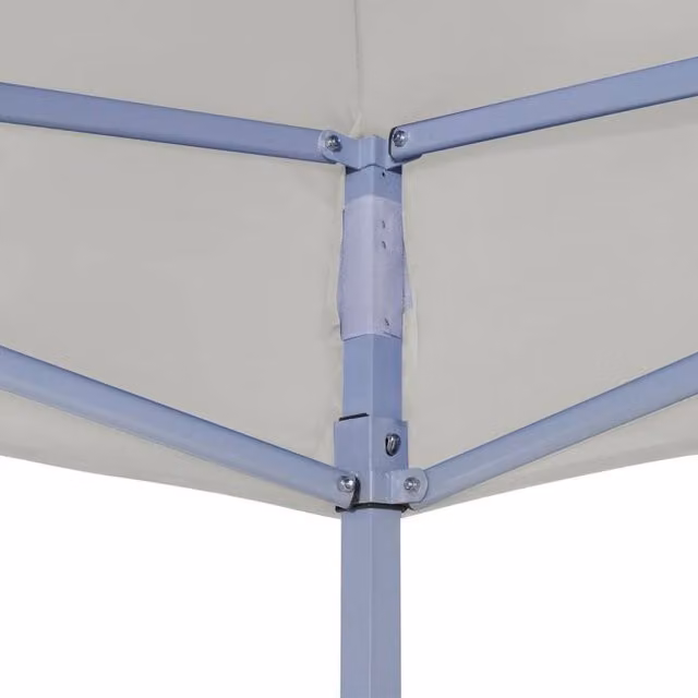 Berkfield Home Professional Folding Party Tent in Beige with Steel Frame, W: 200 cm, D: 200 cm – 1