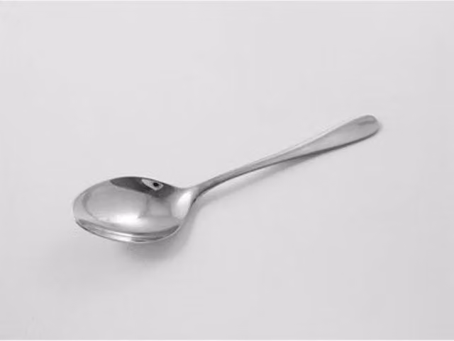 Orsina Sl Aintree Polished Silver Stainless Steel Dessert Spoon