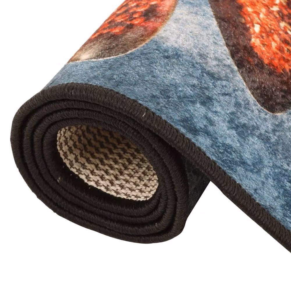 Berkfield Home Multicolour Kitchen Rug, Washable and Anti-Slip, W: 60 cm, L: 180 cm – 3