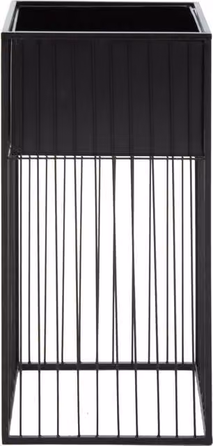 Orsina Black Metal Floor Standing Planter – 6
