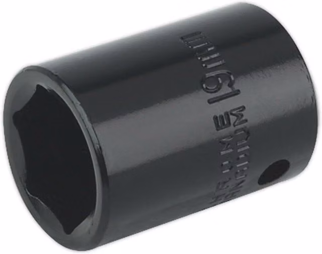 Loops 19mm Forged Impact Socket 1/2 Inch Sq Drive Chrome-Vanadium Wrench Socket – 1