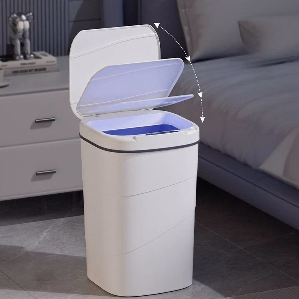 SPETLEK 18L Automatic Motion Sensor Trash Can in White – 3