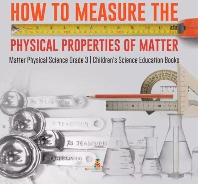 Baby Professor How to Measure the Physical Properties of Matter Science Kit in White and Multicolour