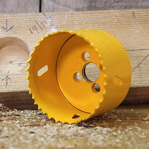 Faithfull Bi-Metal Cobalt Hole Saw in Yellow, 76mm – 2