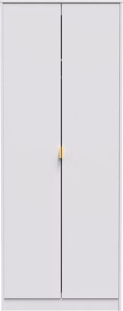 Ready Assembled 2 U Tamworth 2 Door Wardrobe in White