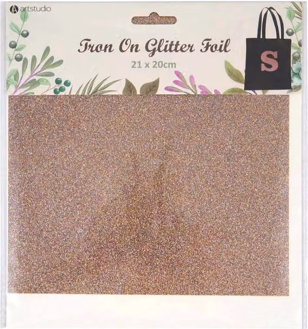 Art Studio Iron on Glitter Foil in Multicolour