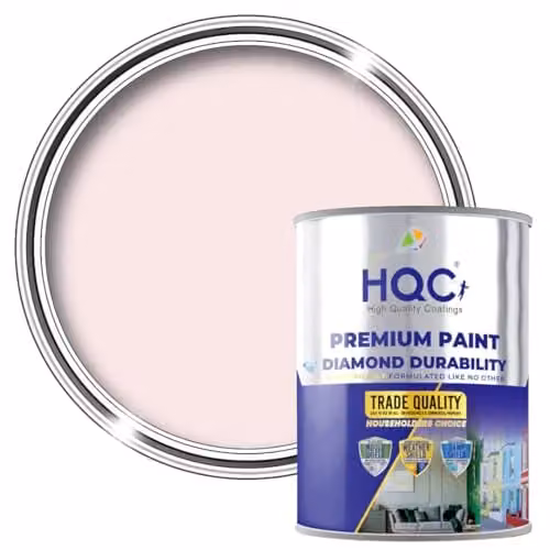 HQC Paints Matt Blackboard and Chalkboard Paint in Pink, 1 Litre