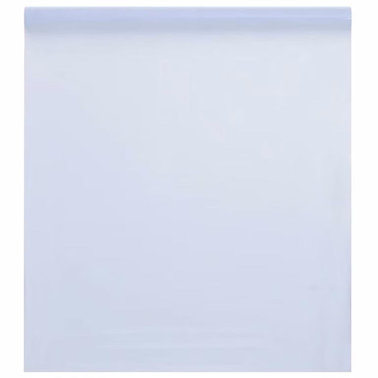 Berkfield Home Static Frosted Transparent White Window Film, W: 90 cm x L: 2000 cm