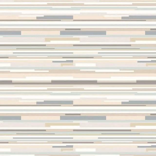 Hoopla Walls Modern Striped Abstract Landscape Wallpaper in Grey and Multicolour