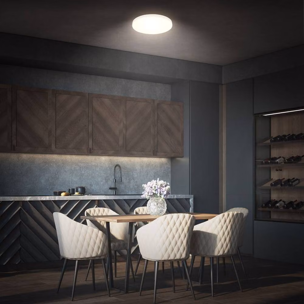 Briloner White 18W Warm White Round LED Ceiling Light – 5