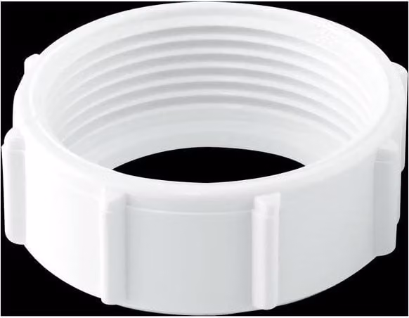 McAlpine T8A 1.5 inch BSP Plastic Nut in White