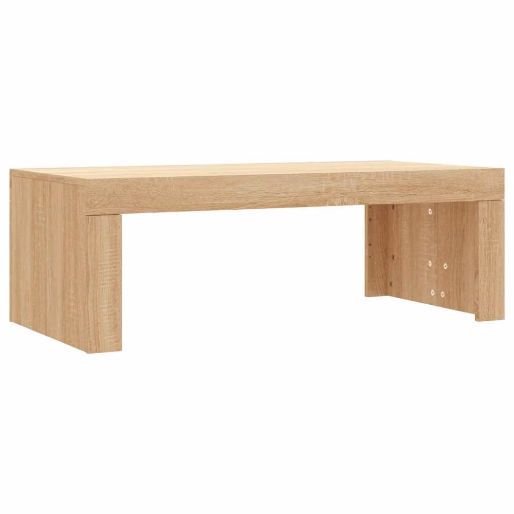 Berkfield Home Sonoma Oak Coffee Table in Brown, W: 102 cm, D: 50 cm, H: 36 cm – 2
