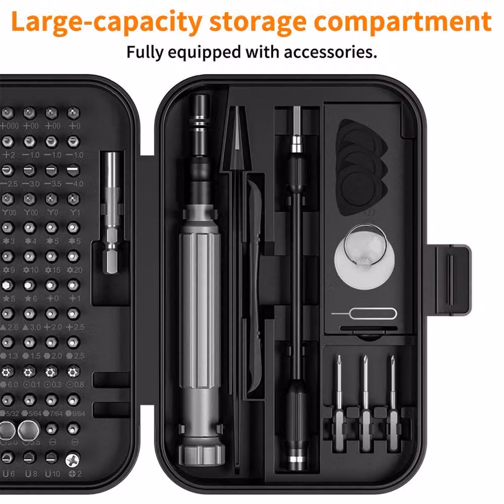 Havendro 150-in-1 Precision Screwdriver Electronics Kit in Black – 2