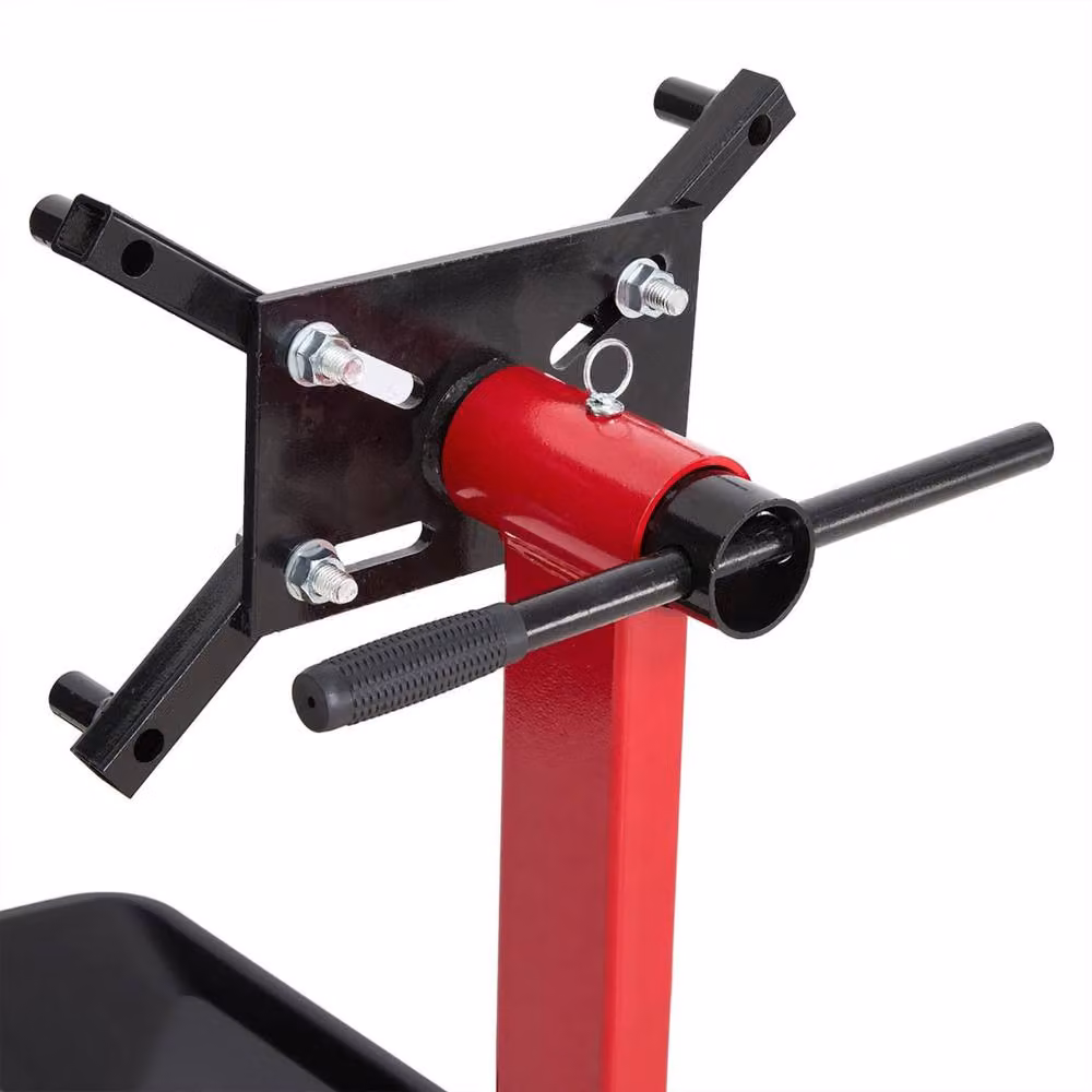 Ventryn Heavy Duty Swivel Engine Gearbox Transmission Stand, Red – 3