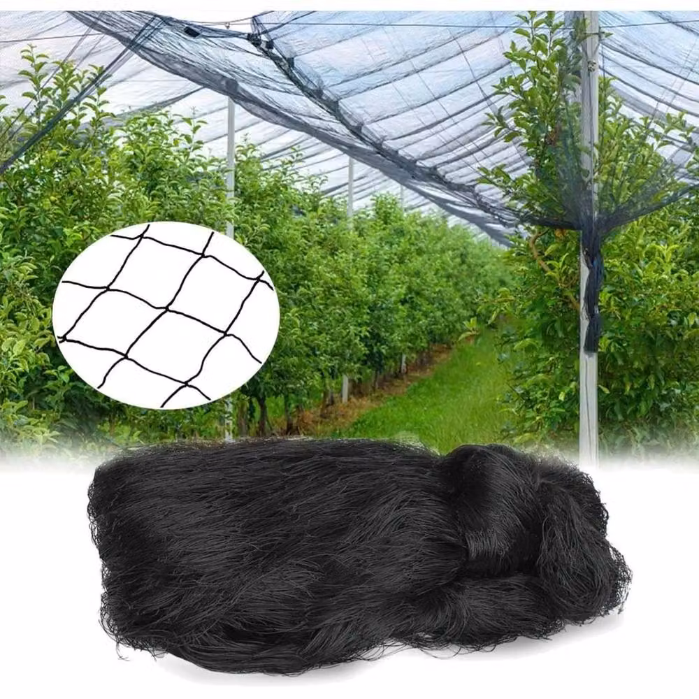 Spetlek Heavy Duty Black Garden Bird Netting Mesh, 2 Pack, W: 2 m, L: 10 m – 5