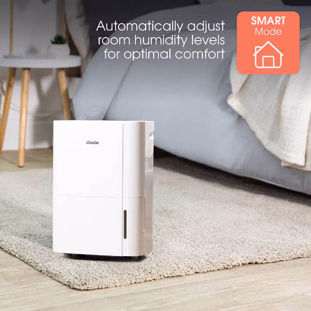 Abode ADH1601 Dehumidifier for Damp, Mould and Clothes Drying, 16 L/Day Capacity for Rooms up to 44m2, White – 2