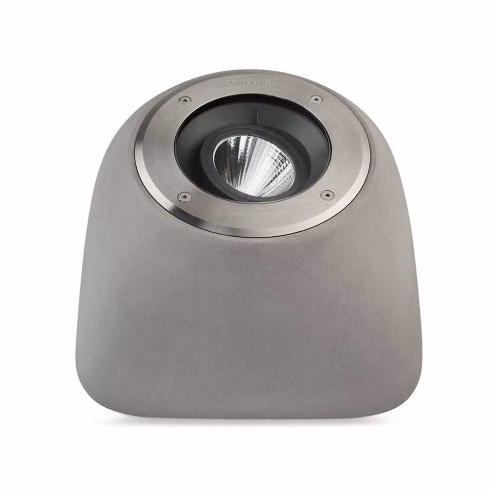 Netlighting Lift Grey Concrete Recessed Outdoor Ground Light – 2
