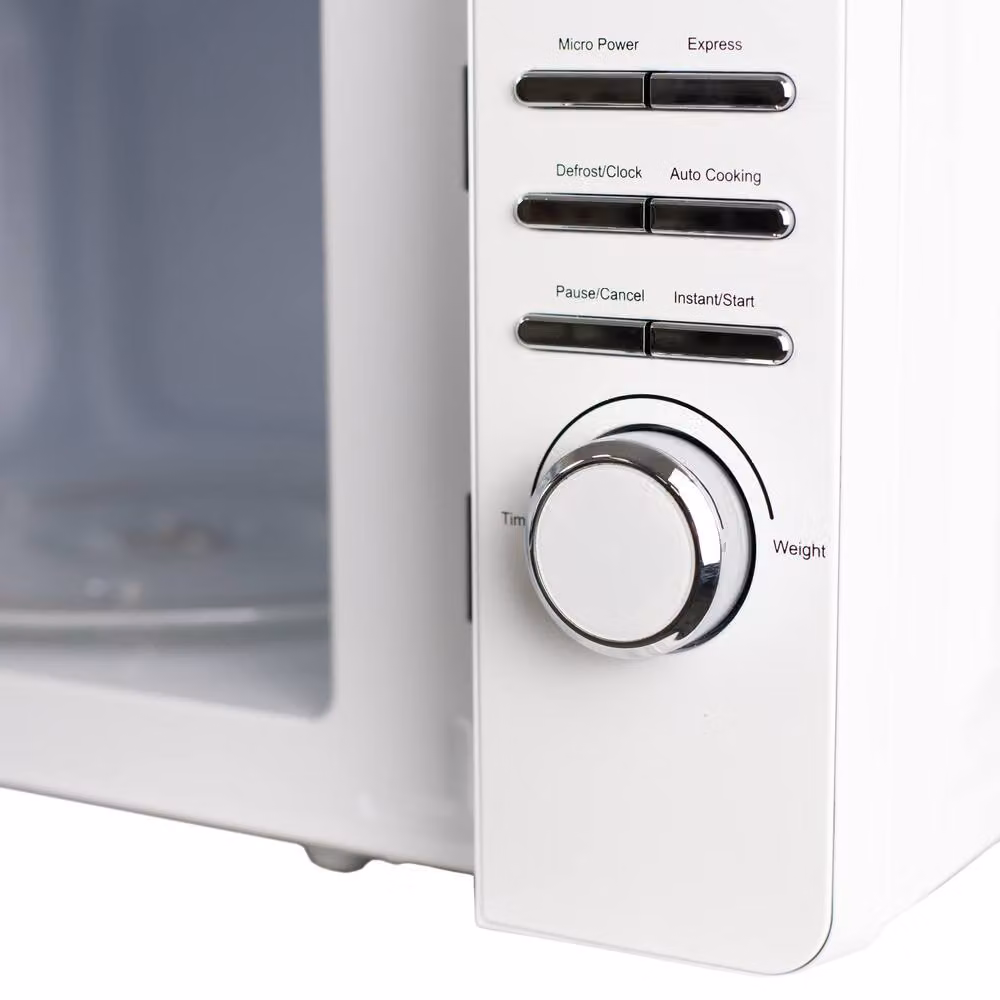 Willow 20L 800W Solo Digital Countertop Microwave - White – 6