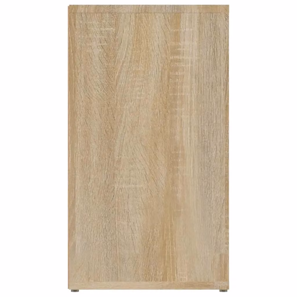 Berkfield Home Sonoma Oak Sideboard in Brown, W/D/H: 80 x 30 x 54 cm – 3