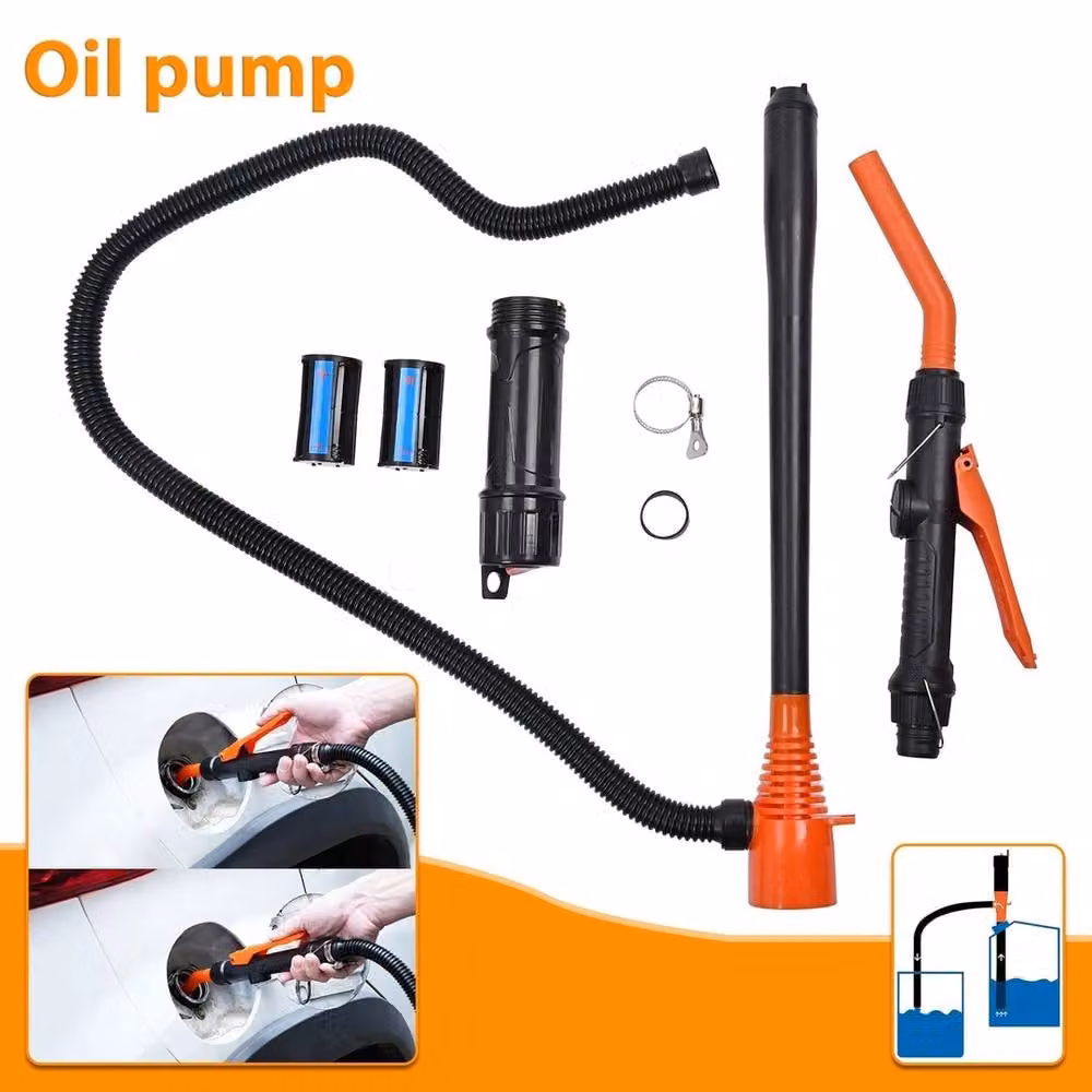 Nordara Electric Syphon Pump for Gas, Oil, and Water in Black – 5