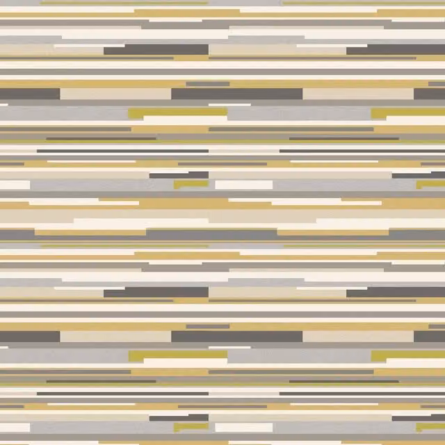 Hoopla Walls Abstract Landscape Striped Wallpaper in Green and Multicolour