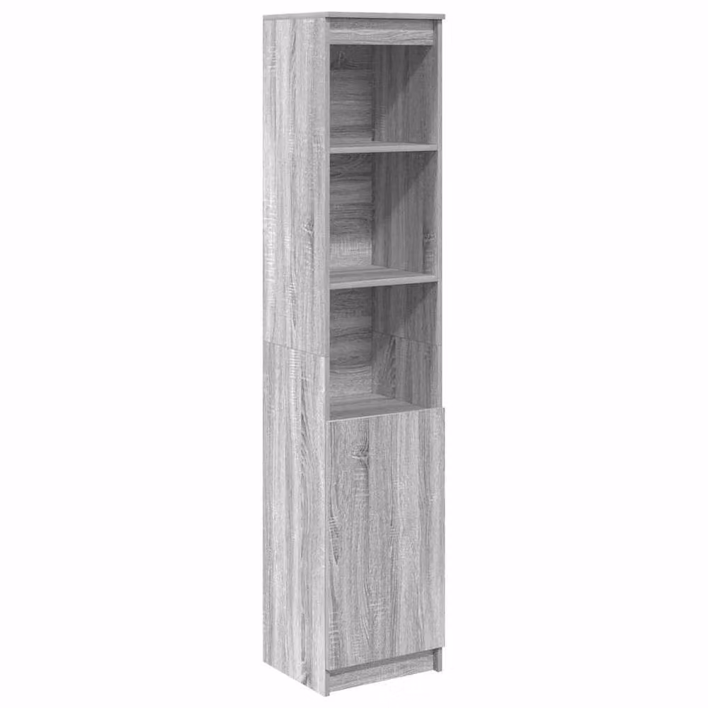 Berkfield Home Grey Sonoma Highboard W/D/H: 37.5 x 35 x 180 cm – 2