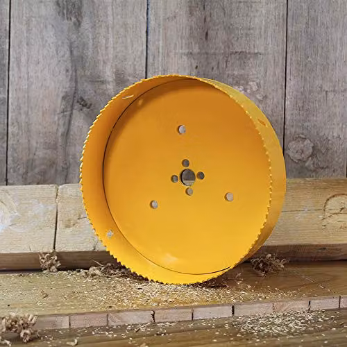 Faithfull Yellow Bi-Metal Hole Saw 168 mm – 2