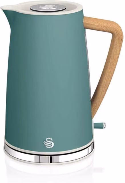 Swan Nordic Cordless Jug Kettle with Limescale Filter, 1.7 l, Green – 1