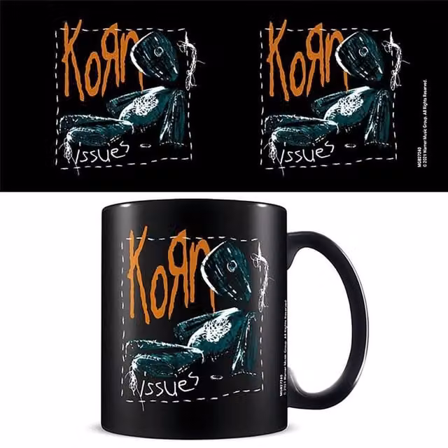 Korn Issues Mug in Black – 1