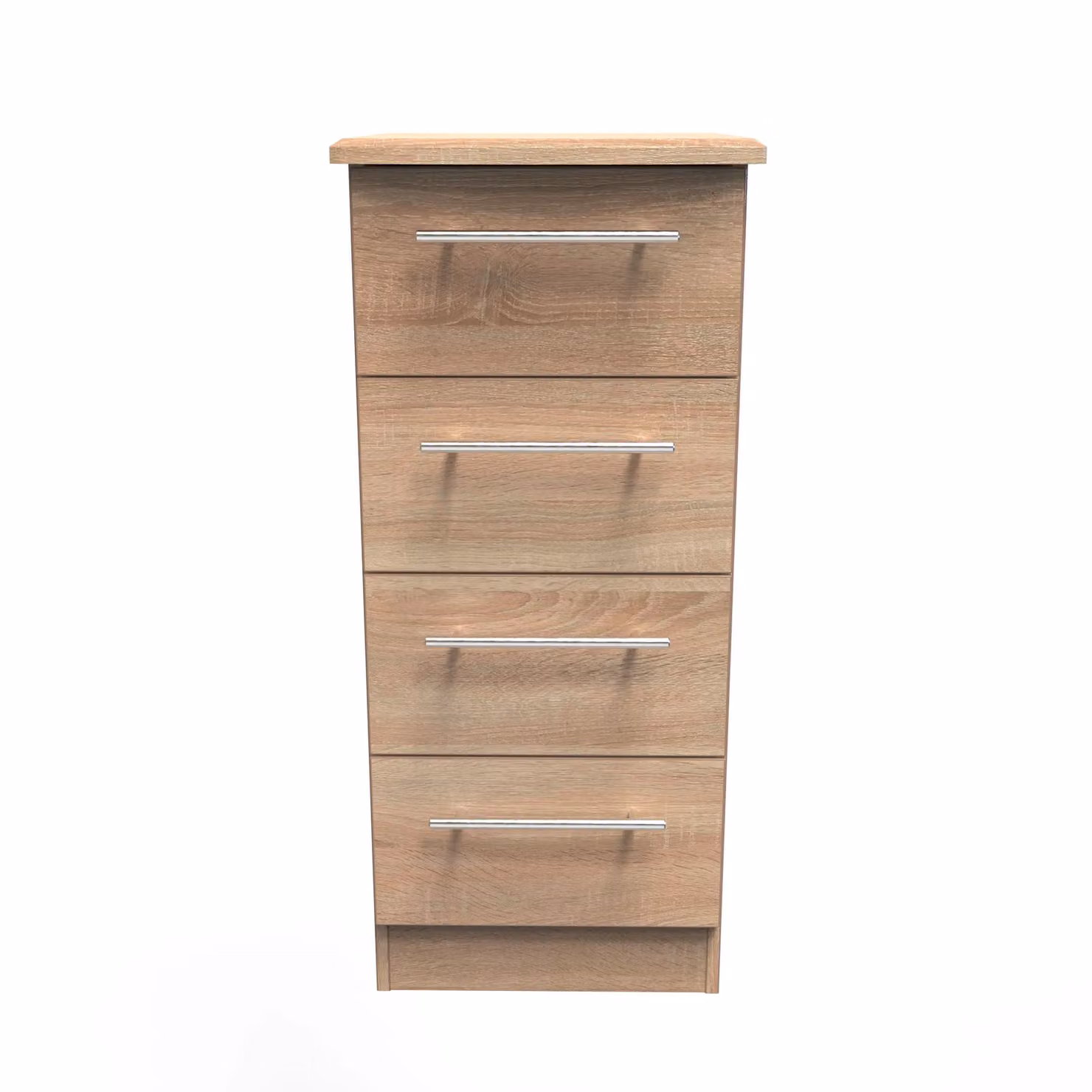 2 U Carlton 4 Drawer Tallboy in Light Oak – 2