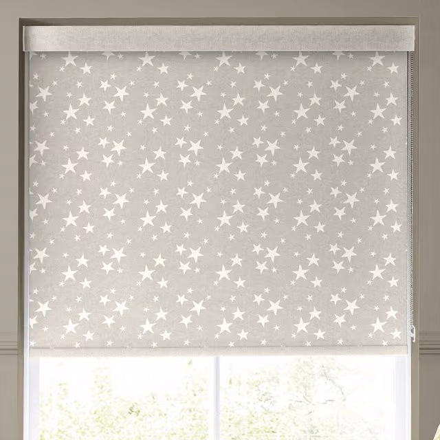 Emily Bond St Maws Translucent Made to Measure Roller Blind in Pebble Grey